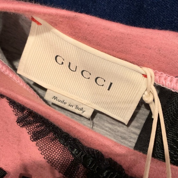 Gucci girls pink sweatshirt - Picture 5 of 7